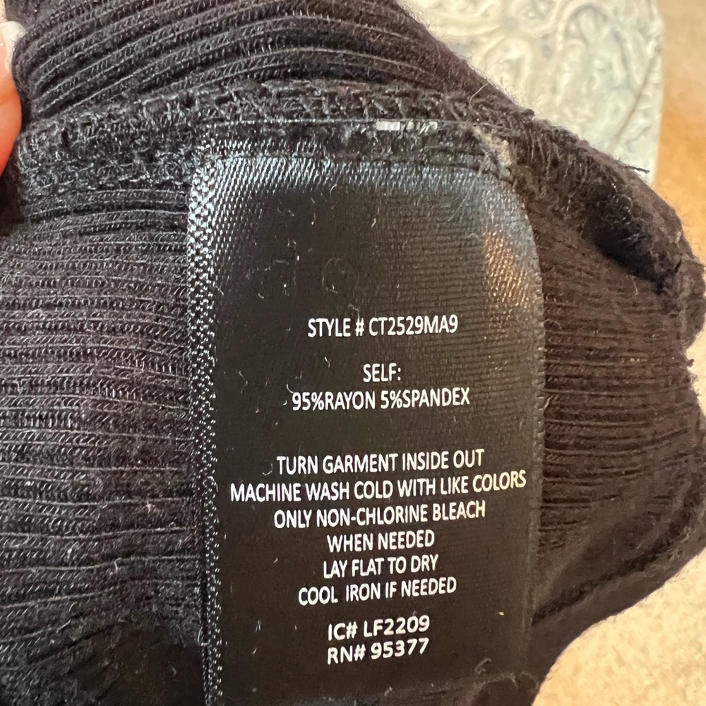 Sanctuary Basic Ribbed Turtleneck - image 4